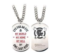 Fast & Furious Dog Tags Con Ball Chain Fanattik
