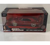Fast & Furious Doms Dodge Caricabatterie Daytona Rosso Met Jada 97060