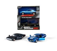 JADA - FAST AND FURIOUS TWIN PACK IN SCALA 1:32 CAMARO 1969 + DODGE CHARGER WIDEBODY