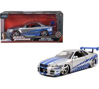 Fast & Furious: Jada Toys - 2002 Nissan Skyline Gt-R R34 In Scala 1:24 - AA.VV.