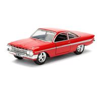 FAST FURIOUS Modellino CHEVROLET IMPALA Rossa di Dom Scala 1/32 JADA Toys