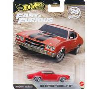 FAST FURIOUS Modello Auto CHEVROLET CHEVELLE 7cm Scala 1:64 Hot Wheels JHW73