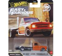 FAST FURIOUS Modello Auto Diecast 1967 CHEVY CUSTOM Hot Wheels JHW61 1:64 8cm