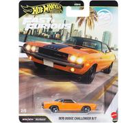 FAST FURIOUS Modello Auto Diecast DODGE CHALLENGER Hot Wheels JHW64 1:64 8cm