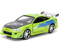 FAST FURIOUS Modello Auto DieCast MITSUBISHI ECLIPSE 12cm 1/32 ORIGINALE Jada
