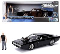 Fast Furious Modello DODGE CHARGER R/T DieCast CON FIGURA DOM Scala 1/24 Jada