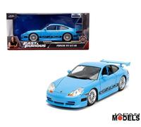 2011 Porsche 911 (996) GT3 RS "Fast & Furious 5" Azul 1:24 Jada Toys 33667 25320