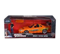 Fast & Furious Toyota Supra Diecast 1:24 Figura Brian The Fast And The Furious