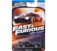 FAST FURIOUS Villains Modello Auto HONDA S2000 1:64 8cm Hot Wheels JBY34