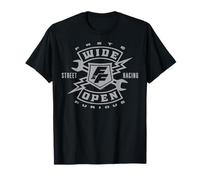 Fast & Furious Wide Open Street Racing Badge Logo Maglietta