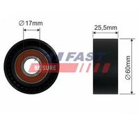 FAST Galoppino Cinghia Scanalata per Peugeot 307 Break 3E 2.0 HDI 110 3H 3A/C