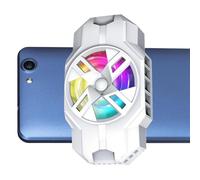 Fast Phone Cooler - Radiatore universale per smartphone, tecnologia Peltier, custodia di raffreddamento a LED, ventola di raffreddamento del telefono per , adatta a tutti i tipi di smartphone