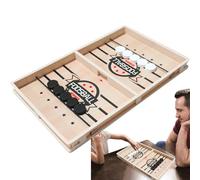Fast Sling Puck Game | Giuoco Interattivo Rimbalzante | Gioco In Legno Per Viaggi Casa Campeggio | Soggiorno Camera Da Letto Asilo