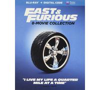 FAST & THE FURIOUS 8-MOVIE COLLECTION (BLU-RAY/DIGITAL ) (Blu-ray) Diesel Vin