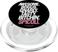Fast Times At Ridgemont Awesome Gnarly Spicoli Text Stack PopSockets PopGrip per MagSafe