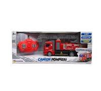 Fast Wheels-Camion pompieri radiocomandato con lucu