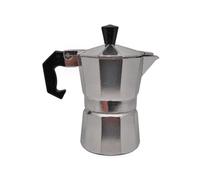 FAST WORLD SHOPPING ® Caffettiera Napoletana 3 Tazze Struttura In Alluminio Moka Express Macchina Caffè Espresso Macchinetta Coffee