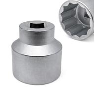 FAST WORLD SHOPPING - Chiave a Bussola Poligonale 46mm - 12 Punte Socket Attacco 3/4" - Bussola Professionale Bi-Esagonale per Chiavi a Cricchetto, Acciaio Cr-V, uso Professionale e Fai da Te