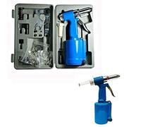 FAST WORLD SHOPPING RIVETTATRICE Aria COMPRESSA SPARA Rivetti PNEUMATICA con Valigetta ED Accessori