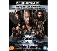 Fast X (4K UHD Blu-ray) Jason Momoa Brie Larson Tyrese Gibson Nathalie Emmanuel