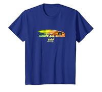Fast X Lean Mean Lights all Green Lamborghini Gradient Maglietta, Bambini, Blu Reale, 2 Anni