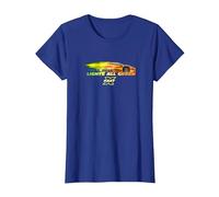 Fast X Lean Mean Lights all Green Lamborghini Gradient Maglietta, Donna, Blu Reale, S
