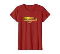 Fast X Lean Mean Lights all Green Lamborghini Gradient Maglietta, Donna, Mirtillo Rosso, S