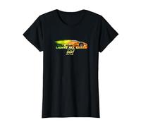 Fast X Lean Mean Lights all Green Lamborghini Gradient Maglietta, Donna, Nero, XXL
