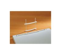 Fastener fermafogli - plastica - passo 80 mm - capacità 6 cm - bianco - Fellowes