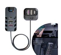 Fastest 6 Porta USB Caricabatterie Auto Con 15m Cavo Prolunga for Retro