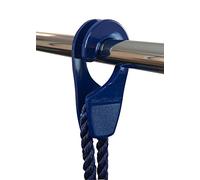 Fastfender 25 FENDER Fissaggio Rapido per Relingsrohre fino A 25mm (2Stk Blu