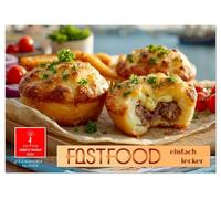 Fastfood einfach lecker (Tischkalender 2026 DIN A5 quer), CALVENDO Monatskalender: Schnell, lecker, weltgewandt - auf höchstem Niveau.