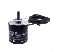 Fastigeaty Encoder rotativo ottico incrementale 5V DC con diametro dell'albero 6 mm e uscita fase A B Z, macchina CNC segnale differenziale, sensore motore e controllo di automazione (100P/R)