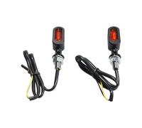 Fastline Indicatori LED Nero Vetro Arancione, per Harley-Davidson Con e-Marchio