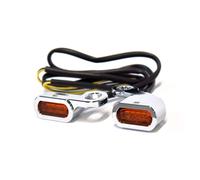 Fastline, set indicatori di direzione a LED sotto la barra. Cromo