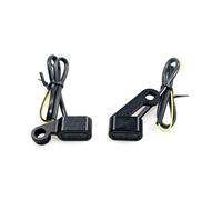 Fastline, set indicatori di direzione a LED sotto la barra. Nero, lente fumé