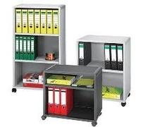 Fastpaperflow PAPERFLOW DM2K1.01 - Scaffale Mobile con Ruote, 2 Ore, Colore: Antracite