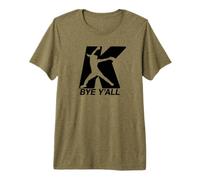 Fastpitch Softball Brocca Strikeout K Bye Funny Saying Maglietta Premium