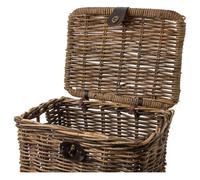 Fastrider Cesto Sera Rattan Lid 17l Brown
