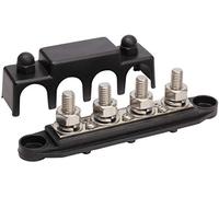 Fastronix - Blocco di distribuzione a terra in acciaio inox con coperchio