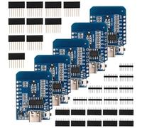 Fastsaw 5pz Scheda di sviluppo ESP8266 NodeMcu Modulo ESP8266 CH340G con interfaccia Type-C, ESP8266-12F 3.3V 500mA 4M Byte WiFi Internet LUA Modulo Scheda