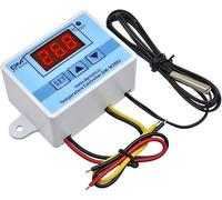 Fastsaw W3002 Regolatore di temperatura DC12V 10A Termostato LED digitale multifunzione Regolatore di temperatura di riscaldamento e raffreddamento con sensore NTC 10K