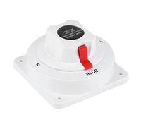 FastUU Interruttore Doppia Batteria per Barca, interruttori Batteria Interruttore selettore Batteria Doppia a 4 Posizioni 300A, per di Alimentazione della Barca da 6 V, 12 V, 24 V, 32 V