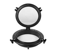 FastUU Oblò con Apertura Tonda per Yacht da Barca, Foro di Ricambio per Finestra di Ricambio per Portello di Ventilazione per Illuminazione, con Vetro temperato Spesso 4 mm / 0,2 Pollici