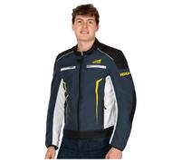 FASTWAY Giacca da moto team Fastway T-2212 unisex blu, taglia 5XL