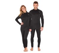 FASTWAY Pile Set Biancheria Funzionale unisex nero, taglia XL