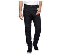 FASTWAY T-2505 Uomini Jeans da moto uomo nero, taglia W34/L34