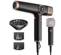 Faszin Asciugacapelli, Phon per Capelli con Motore ad Alta Velocità da 110,000 Giri Al Minuto per Un'asciugatura Rapida, 200 Milioni di Ionici Asciugacapelli con Basso Rumore Binocolo visione