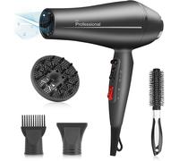 Faszin Asciugacapelli Professionali Ionico, Phon Capelli Ioni con Diffusore