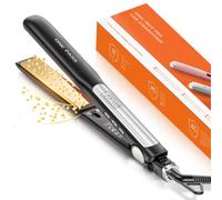 Faszin Piastra Capelli Professionale 2 In 1 Piastre Ioniche di Titanio